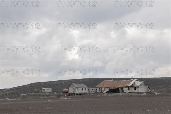 The dilapidated research station