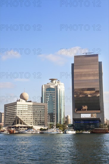 Modern architecture at Dubai Creek