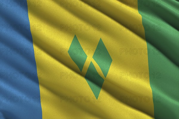 Flag of Saint Vincent and the Grenadines