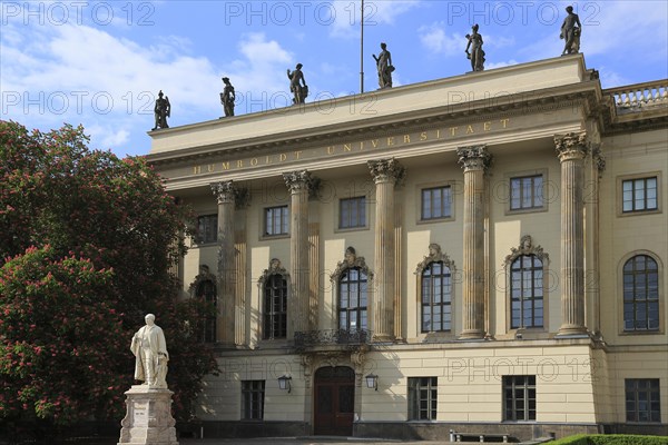 Main entrance of the Humboldt University