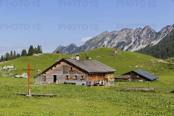 Laguz Alps with Breithorn Mountain