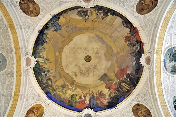 Ceiling frescoes