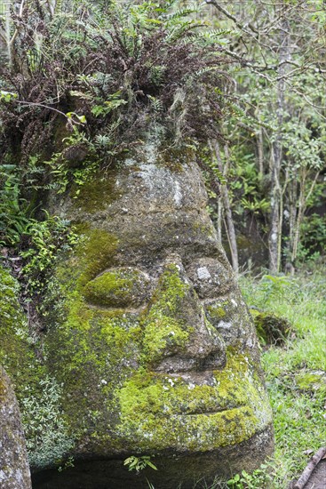 Sculpture of a face