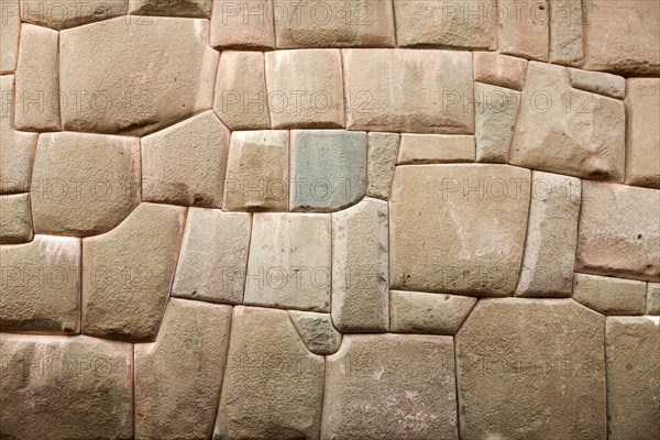 Inca stonework on the ancient palace of Inca Roca