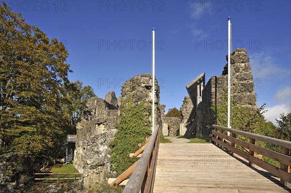 Ruins of Alt-Trauchburg castle