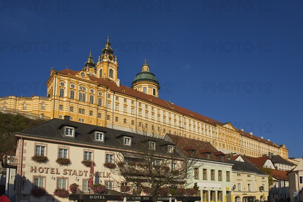 Benedictine Abbey of Melk on the Danube River