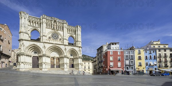 Front of the Cathedral of Cuenca