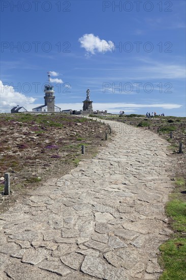 Lighthouse and Marian monument Notre-Dame des Naufrages