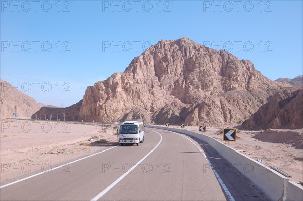 Roadway Sharm el-Sheikh to Dahab