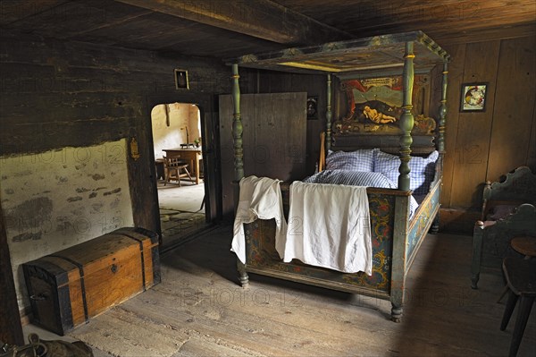 Bedchamber in Markus Wasmeier Farm and Winter Sports Museum