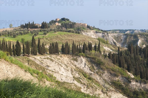 Erosion landscape of the Crete Senesi