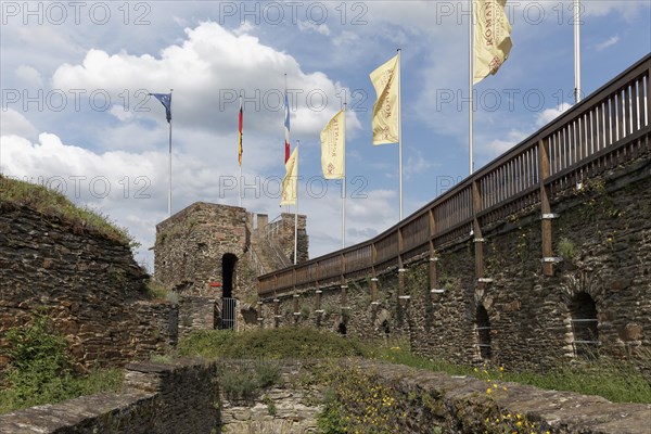 Clock tower and upper ramparts