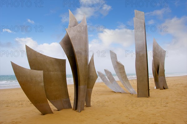 The Polynational Second World War memorial 'Les Braves' by Anilore Banon