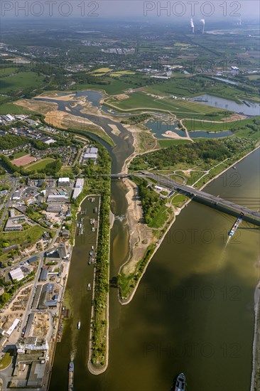 Reconstruction of the mouth of the Lippe River by the Lippeverband water management association