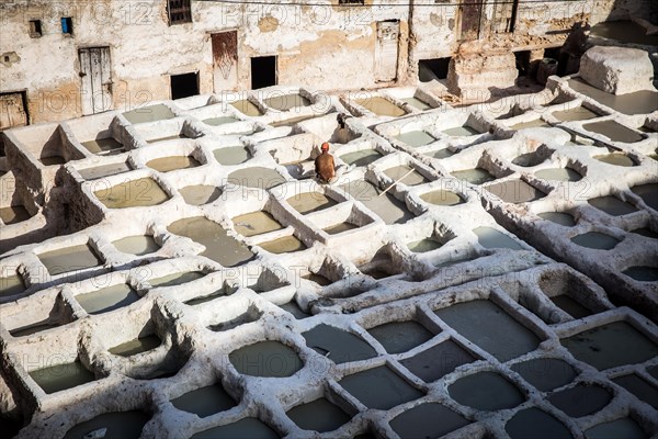 Tanneries where animal hides are traditionally tanned by hand