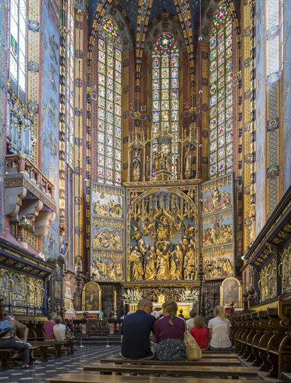 Gothic high altar by Veit Stoss