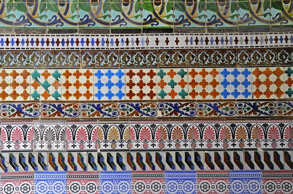 Old Spanish tiles