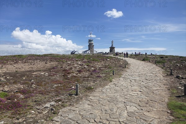 Lighthouse and Marian monument Notre-Dame des Naufrages