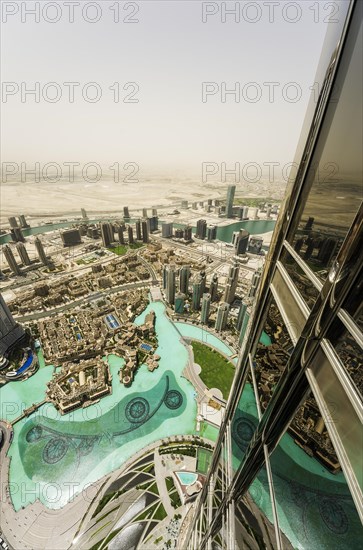 View from Burj Khalifa