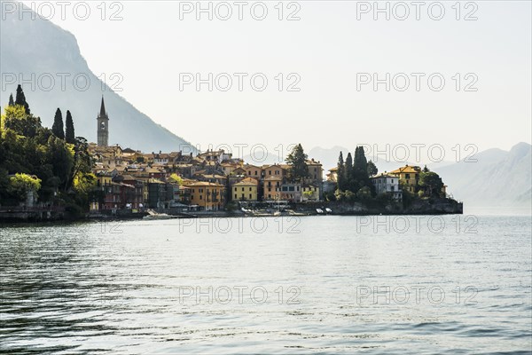 Village on the lake