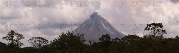 The Arenal volcano