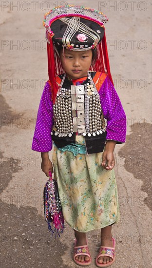 Girl of the Lisu ethnic group