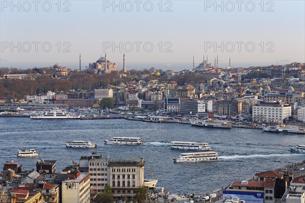 Hagia Sophia and Sultan Ahmed Mosque or Blue Mosque