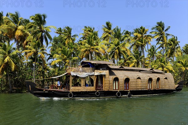 Typical converted rice boat