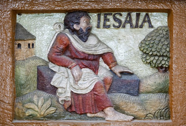 The prophet Isaiah