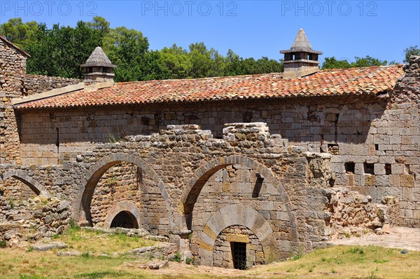The former Cistercian monastery Abbaye du Thoronet