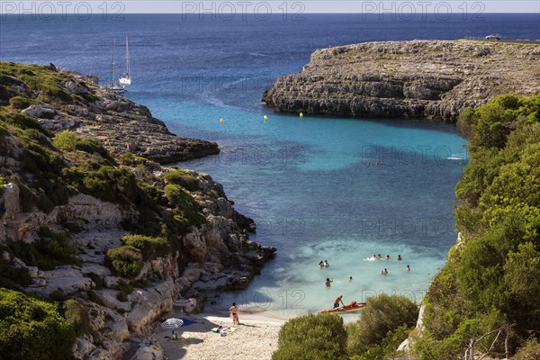 Beach at Cala Binidali