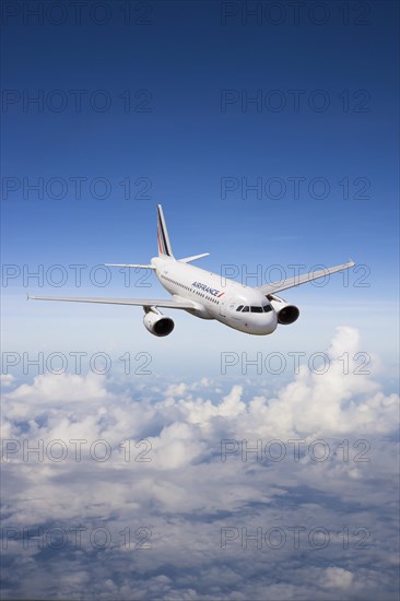 Air France Airbus A318-111 in flight