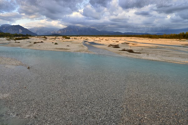 Tagliamento braided river