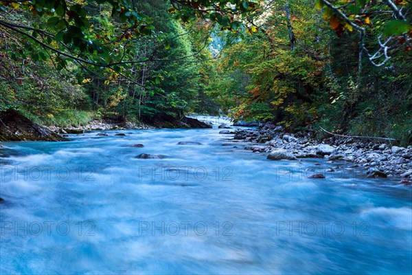 Rissbach river in Vorderriss