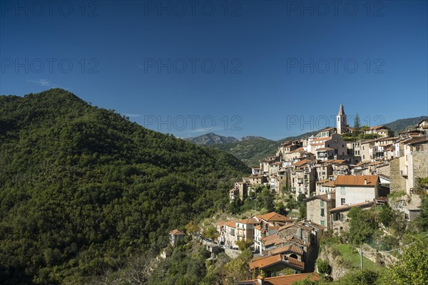 Medieval village in the mountains