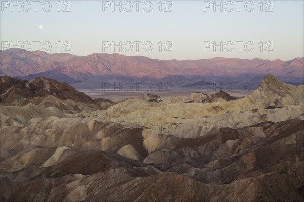 The Panamint Range and the Death Valley at dawn