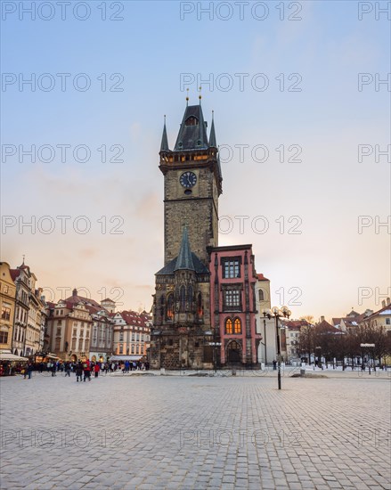 Eastern side of Old Town Hall on Old Town Square