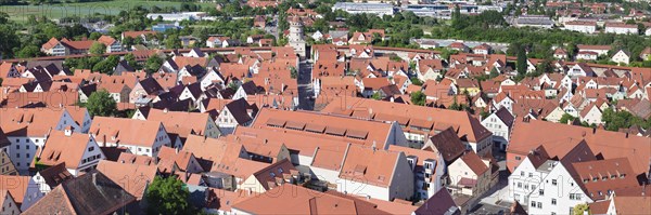 Overview of the historic town centre