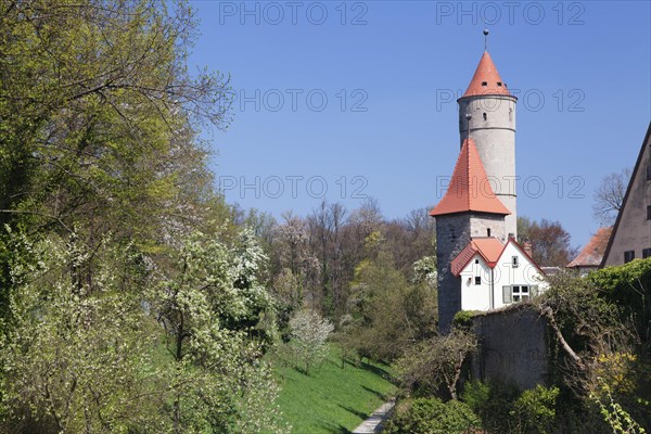 Dreikonigsturm tower and Gruner Turm tower
