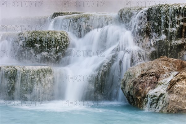 Thermal waterfalls