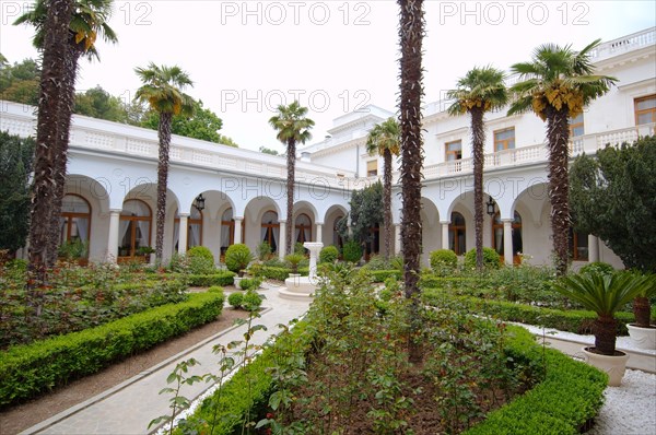 Italian courtyard of the Livadia Palace