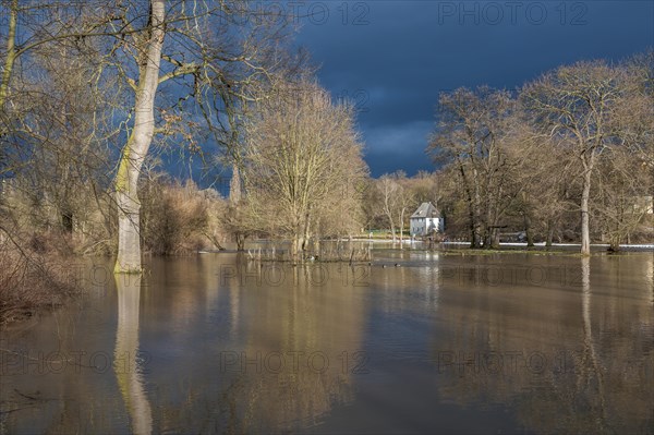 Floodwaters of the Ilm River