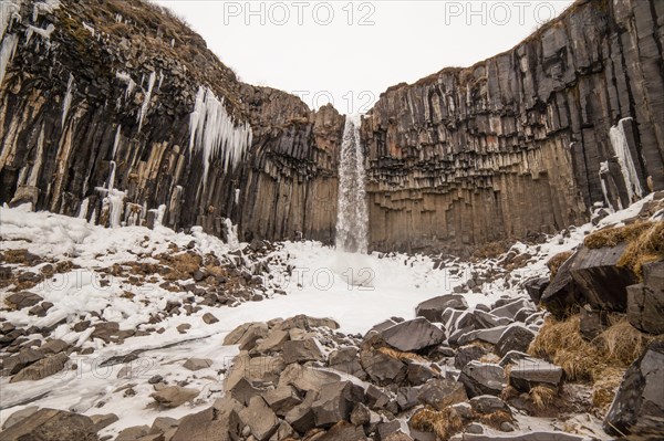 Svartifoss waterfall