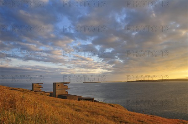 WWII gun batteries for the defence of Scapa Flow