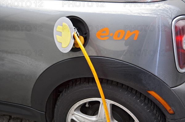E.ON charging station for electric cars