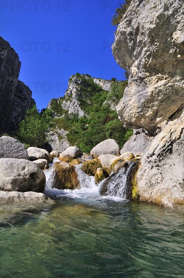 River in the Verdon Gorge