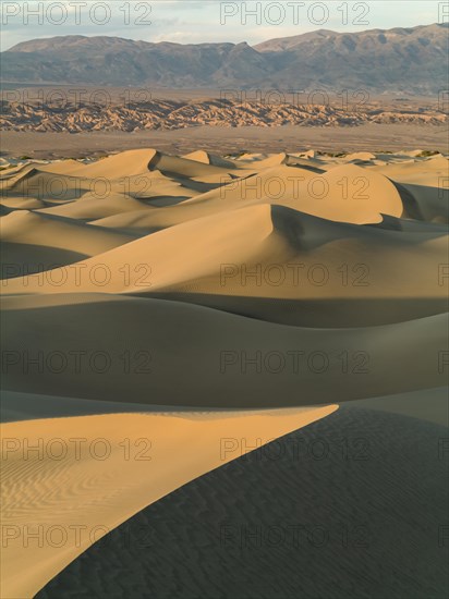 Mesquite Flat Sand Dunes in the evening light