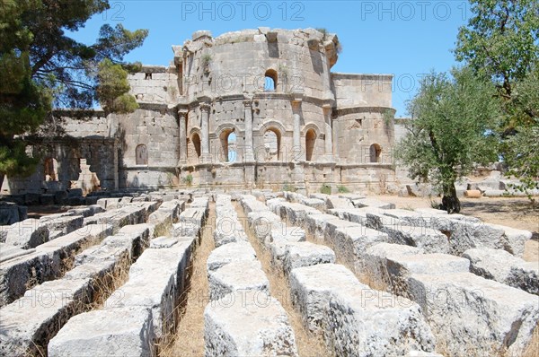 Ruins of the Church of Saint Simeon Stylites