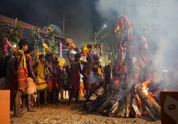 Firewalker ceremony of Agni Kavadi