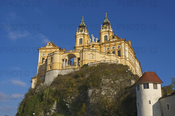 Benedictine Abbey of Melk on the Danube River